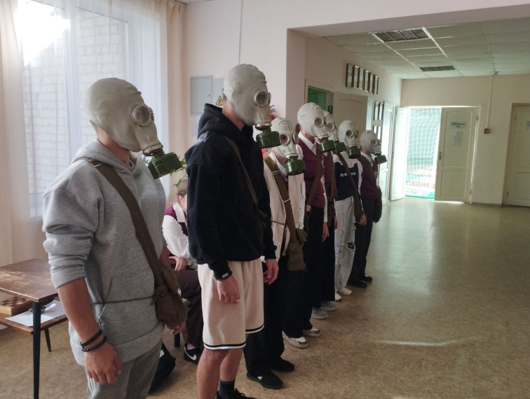 Подготовка к "Зарнице".