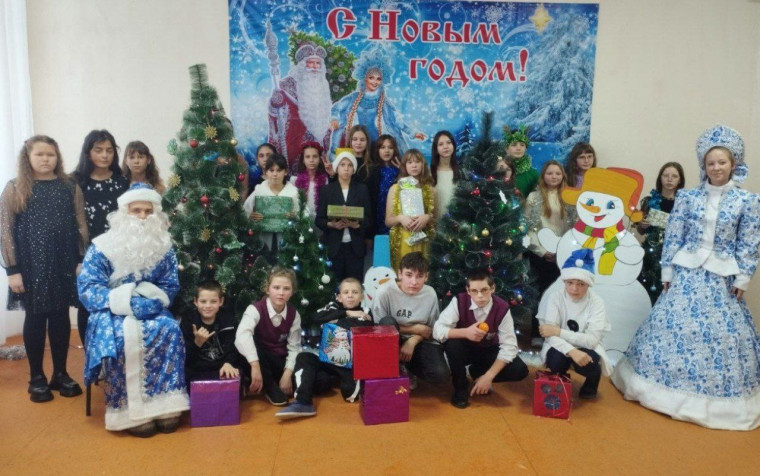 Новый год со снеговиком.